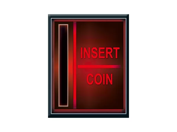 Adesivo - Gel 3D -V-EMBLEM- Inserto moneta - rosso