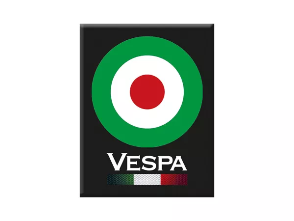 Adesivo - Gel 3D -V-EMBLEM- Bandiera Italia - verde