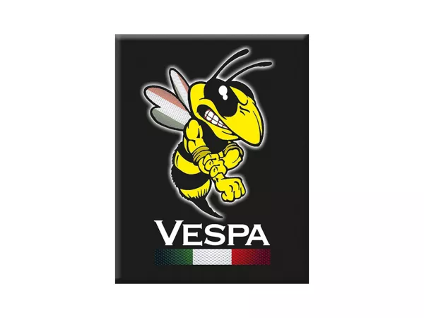 Adesivo - Gel 3D - V-EMBLEM- Evil Wasp - nero