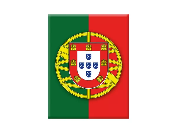 Adesivo - Gel 3D -V-EMBLEM- Bandiera Portogallo - verde