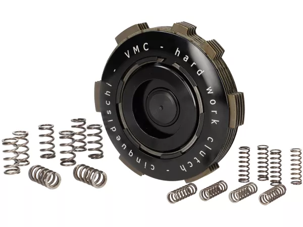 Embrayage -VMC Hard Work Clutch- 5-Disques - Vespa V50, V90, SS50, SS90, PV125, ET3, PK50, PK80, PK50 S, PK80 S, PK125 S, PK50 XL, PK125 XL, ETS, PK50 HP, PK50 SS