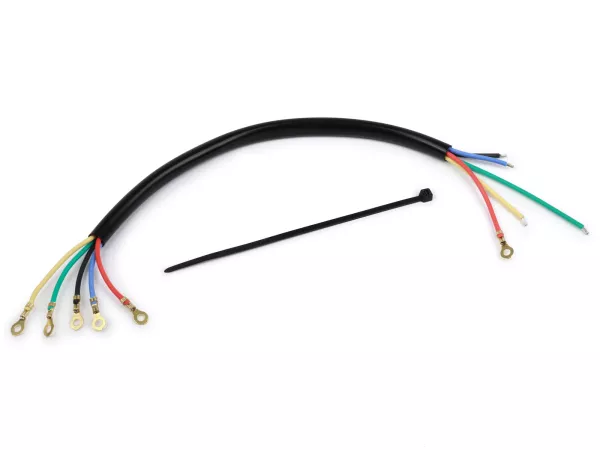 Placa base de encendido -VESPARATUR- Vespa V50 6V - 2 bobinas - 5 cables