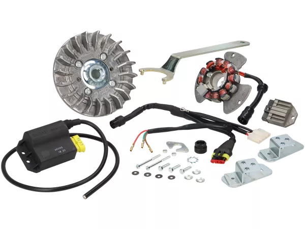 Ignition -CASA LAMBRETTA DUCATI CASATRONIC 12V electronic- Lambretta GP, DL - 2800g - Standard