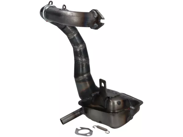 Scarico -DEXTER RACING- Classic Box 3.0 Ø32mm- Vespa Smallframe V50, 50N/L/R, 50 Special