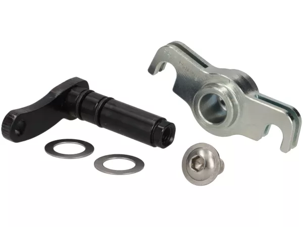 Brazo de cambio incl. soporte de cable de cambio para motor -FRT- Vespa V50, 50N Special, V90, SS50, SS90, PV125, ET3