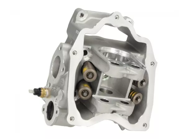 Cylinder head -PIAGGIO- Vespa GTS 125 (ZAPM31300), Vespa GTV 125 (ZAPM31301), Piaggio Beverly 125 (ZAPM28900, ZAPM28901), Piaggio Carnaby 125 (ZAPM60200), Piaggio Carnaby 200 (ZAPM60100), Piaggio MP3 125 (ZAPM47300, ZAPM47301), Piaggio X7 125 (ZAPM62100),
