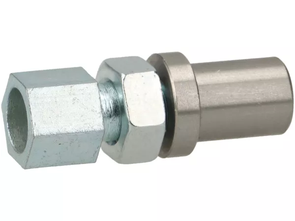 Top hat bush with adjusting screw -JOCKEYS BOXENSTOP- for front brake Lui, Luna, Vega, Cometa, J50, J100, J125