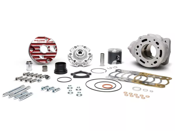 Cylinder -MALOSSI- 100 cc - MHR Flange Mount - Testa Rossa (47mm stroke)- Piaggio LC 2-stroke
