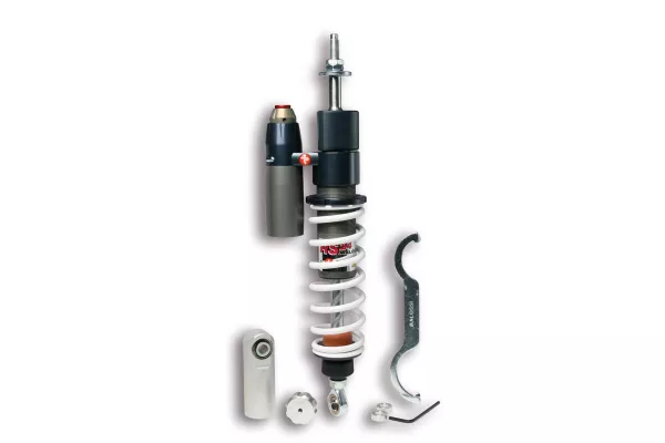 Shock absorber rear -MALOSSI- RS24/10-R - 410mm- Vespa Primavera, Sprint 125-150ccm 4T i.e. 3V (2014-), Piaggio TPH 125 prototype