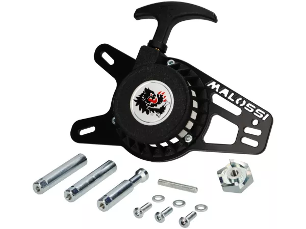 Pull starter set -MALOSSI- Piaggio Ciao, Bravo, Si, Boxer, Super Bravo