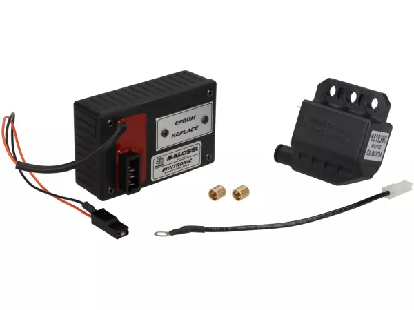CDI -MALOSSI- Digitronic PVM - with fixed ignition timing - Piaggio 50 AC/LC - for vehicles without immobiliser