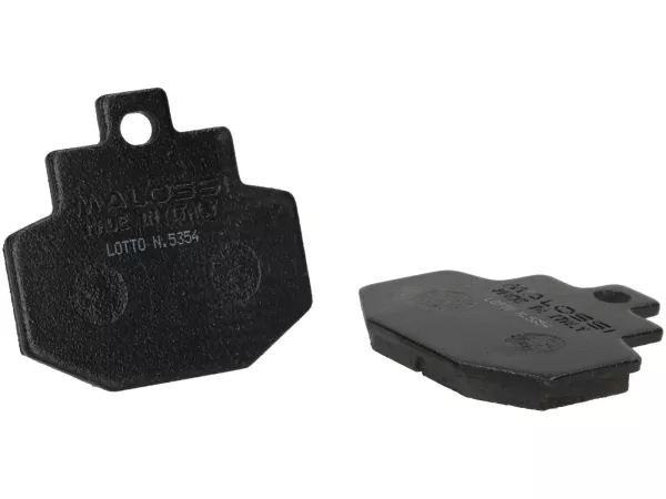Brake pads -MALOSSI- Sport - homologated 55,3x49,0mm - VESPA GTS 125-300, 946, GILERA Runner 125-200, DNA 50-180, PIAGGIO MP3 300-350, Fly 125
