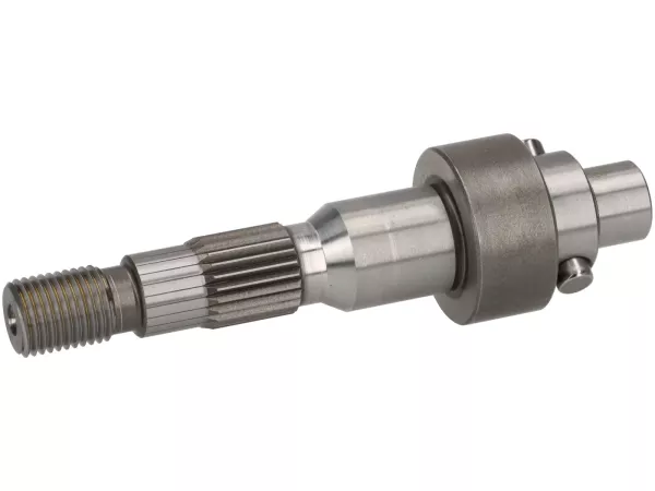 Eje rueda trasera -MALOSSI- Piaggio Bravo, Boss, Boxer, Ciao, Cioa PX, Grillo, SI, Superbravo - 119,6mm / Ø 23mm - para CVT