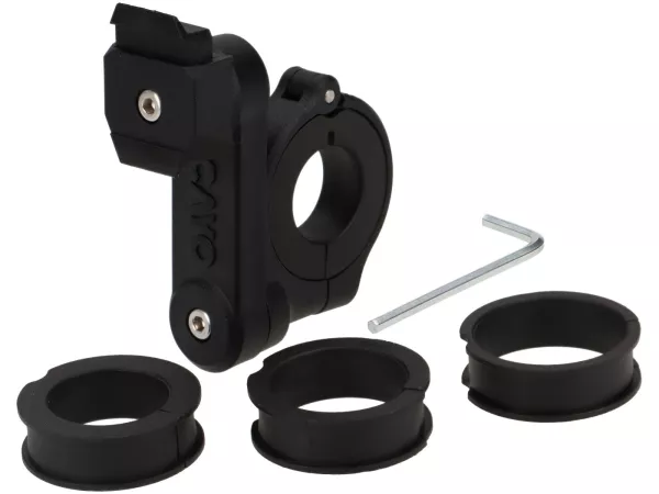 Mobile phone holder -MOTOGADGET, CAYO bike.dokk- universal holder system for all smartphones suitable for all handlebar diameters