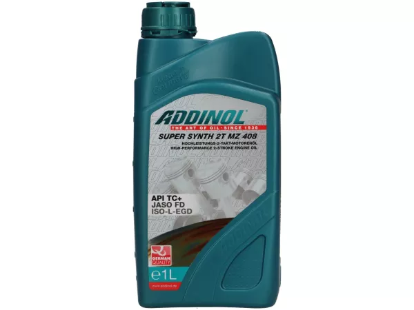 Oil Mixing oil -ADDINOL- 2-stroke Super Synth 2T MZ 408 - 1000 ml