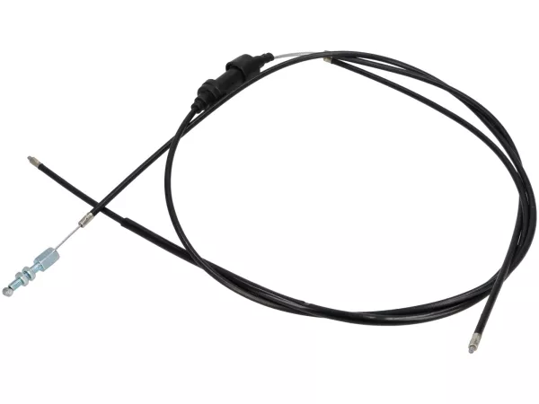 Throttle cable -NARAKU- PTFE with collector for Piaggio NRG, ZIP, Liberty, Gilera Runner, Stalker, Derbi Atlantis 50cc 2T