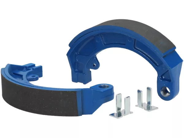 Ganasce freno -POLINI per gara Ø=150x24mm- VESPA V50 (h), SS50, SS90 (h), PV125 (h), ET3 (h) - 10 pollici