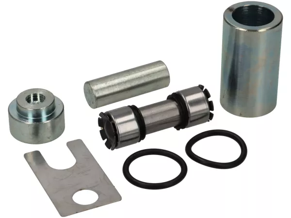 Set bantalan lengan ayun -POLINI- Vespa PX Lusso (1984-, V8X1T, VLX1T, VNX1T, VNX2T, VSX1T, ZAPM09, ZAPM18, ZAPM50, ZAPM51, ZAPM74), T5 125 (VNX5T), Cosa 125-200 (VSR1T, VNR1T, VNR2T), PK 50 (V5X1T), PK 50 XL2 otomatis (VA52T
