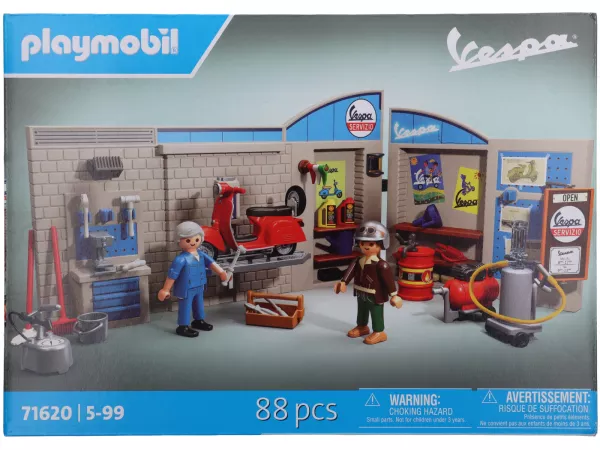 Model -PLAYMOBIL®- 60s Vespa Garage