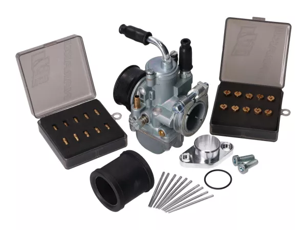Tuning Vergaser Kit -SCHMITT- 19mm für Simson S50, S51, S53, S70, S83, SR50, SR80