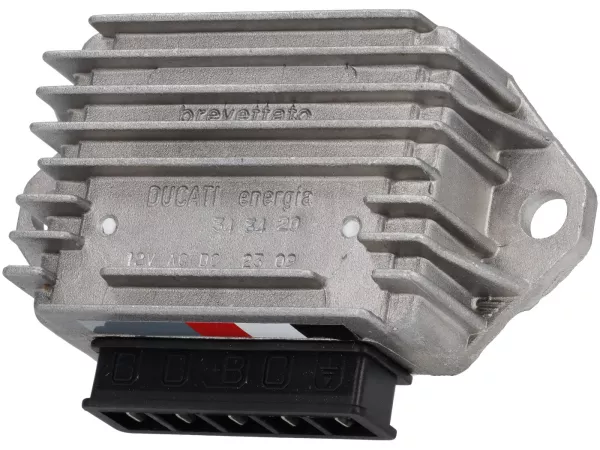 Spannungsregler -5-Pin 12V (G-G-B+-C-Masse) DUCATI- Vespa PX Elestart (ab Bj. 1998), Cosa, Cosa2 Elestart, PK XL2 Elestart