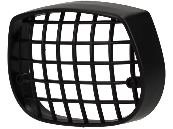 Zwart lamprooster -SC- Piaggio Ciao P/PX koplamp