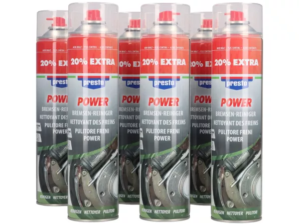Brake cleaner -PRESTO- 600ml - PU 6