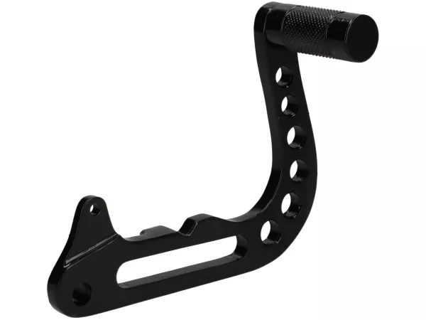 Rempedaal -SPAQ- Lambretta LI (serie 3), LIS, SX, TV (serie 3), DL, GP - zwart/zwart