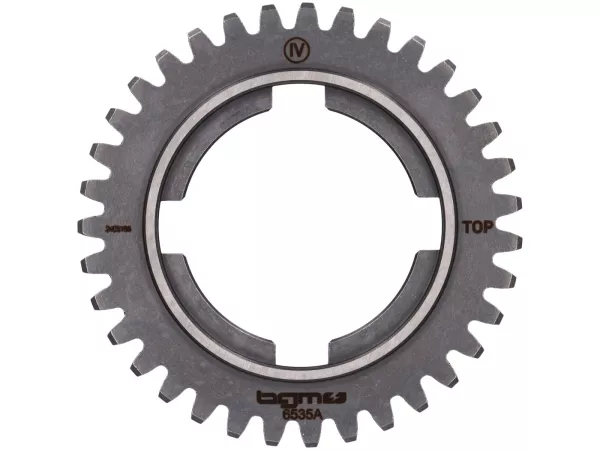 4° ingranaggio -BGM PRO Torquemaster, tipo vecchio- Vespa PX200 (-1984), Rally180/200 - 4° ingranaggio lungo per PX125-150 (1982-1984) - 35 denti