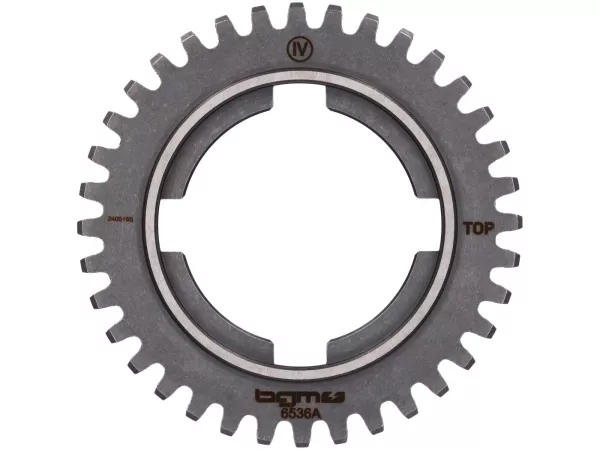 4° ingranaggio -BGM PRO Torquemaster, tipo vecchio- Vespa PX125-150 (1982-1984) - 4° ingranaggio corto per Vespa PX200 (-1984), Rally180/200 - 36 denti