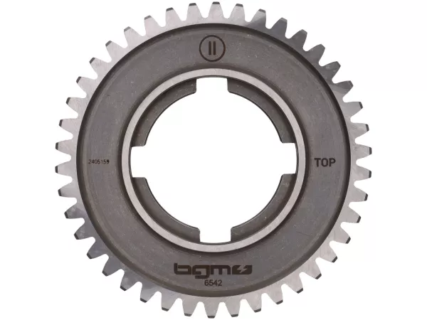 vitesse 2 -BGM PRO Torquemaster, type Lusso + type alt- Vespa PX125-200 (1984-), T5 125cc, Cosa125-200, LML Star/Stella125/150 2 temps - convient aussi à PX125-200 (-1984), Rally180/200 - 42 dents
