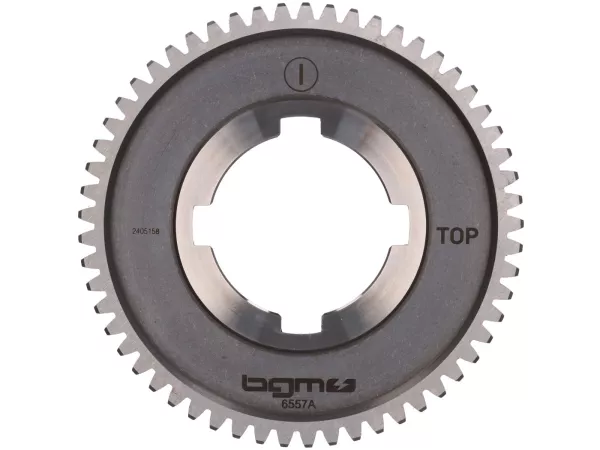 1ère vitesse -BGM PRO Torquemaster, type Lusso- Vespa PX200 (1984-), Cosa200 - 1ère vitesse longue pour PX125-150 (1984-), T5 125cc, Cosa125-150, LML Star/Stella125/150 2 temps - 57 dents