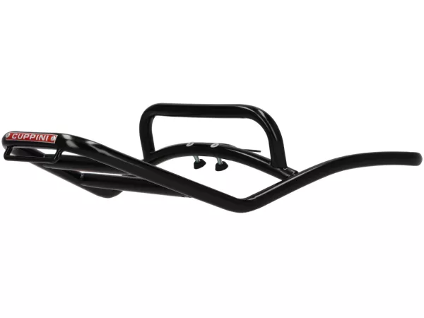 Gepäckbrücke hinten -CUPPINI- schwarz glänzend, mit Soziushaltegriff- Vespa GT, GTL, GTV, GTS, GTS Super, GTS HPE, GT60 - 125-310 -