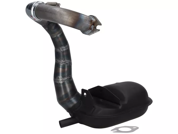 Echappement -DEXTER RACING- boîte moderne Ø32mm- Vespa Smallframe PK 50/80/125 et HP