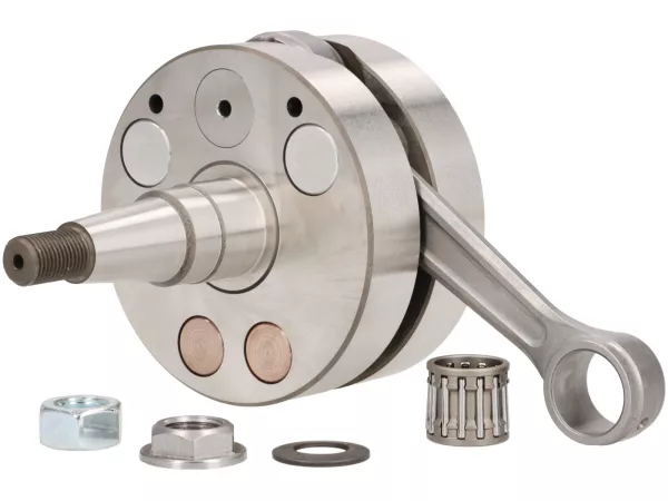 Crankshaft -EGIG PERFORMANCE S/R 220cc, full cheek, stroke 60mm, connecting rod 117mm, cone Ø24mm (ETS) - Vespa PV125, ET3 125, PK125