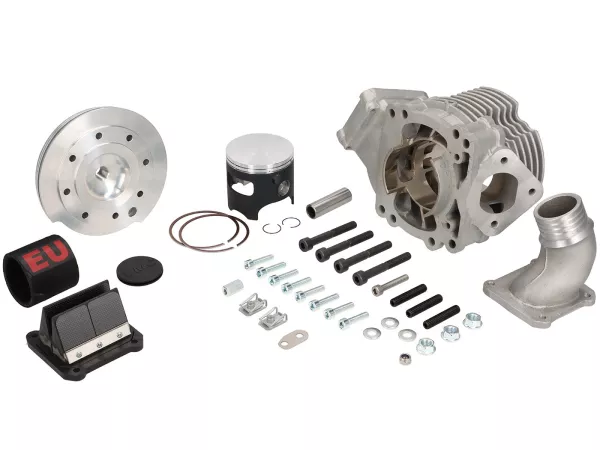 Cylinder -EGIG PERFORMANCE 220cc, triple exhaust port, bore Ø68mm, stroke 60mm, connecting rod 117mm - Vespa PV125, ET3 125, PK125
