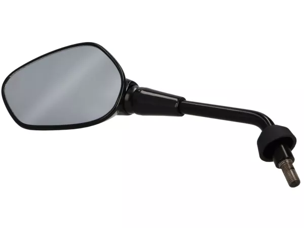 Mirror, glossy black, left -FAR- Vespa GTS 125-310 Keyless Basic, Sport, Super Sport, Super Tech
