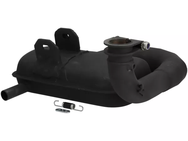Scarico -LTH-Box Road Racing- Vespa PX80, PX125, PX150 - per messa a punto cilindri 166cc, 172cc, 177cc, 187cc, 190cc - Nero