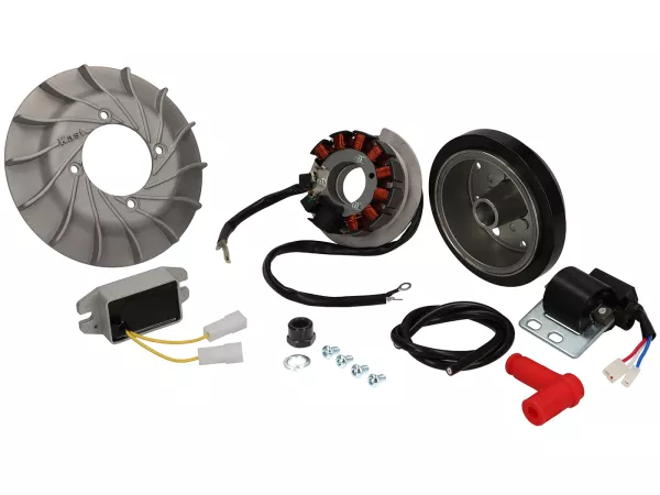 Tändning -ITALKAST Super- Vespa V50, PV125, ET3, PK S (19mm kon) - 1400gr.