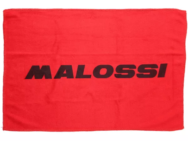 Microfiber cloth -MALOSSI- 45x30cm - red/black