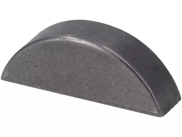 Cale demi-lune (ressort à disque) BASSE CALIBRAGE -similaire à DIN 6888- (utilisé pour vilebrequin MEC EUR / TAMENI côté alternateur Lambretta LI, LIS, SX, TV, DL, GP