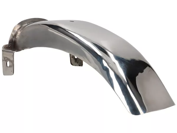 Front splash guard -SPAQ- Royal Alloy GP 125-300 - polished stainless steel