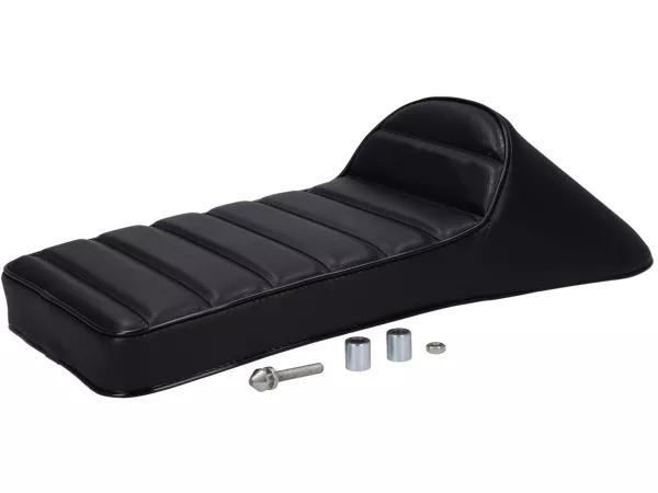Panchina -SPAQ- Royal Alloy GP 125-300, TG 125-300 - Schienale Race Slope - nero/nero