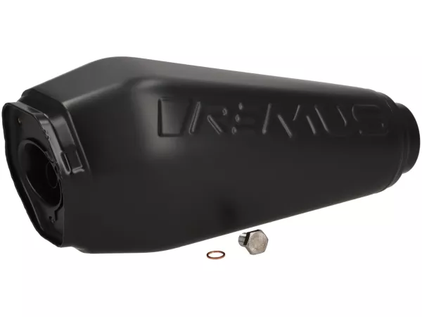 Silenziatore posteriore -REMUS RS 2.1 - Vespa GTS 310 HPE Euro 5+, GTS 300 HPE Euro 5 - Acciaio inox nero