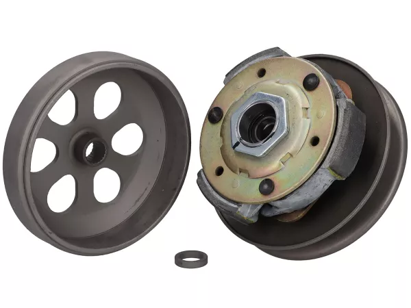 Omvormer compleet (met koppeling en koppelingsklok) -DMP- Gilera Runner 125/180 FX/FXR, Italjet Dragster 125/180