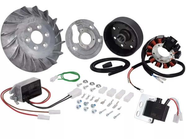 Tändning -SIP VAPE Road, DC- Vespa Smallframe Ø20mm kon- Vespa PK XL, PK XL2, HP3, HP4 - Motovespa PK XL 75/125, FL 75/125