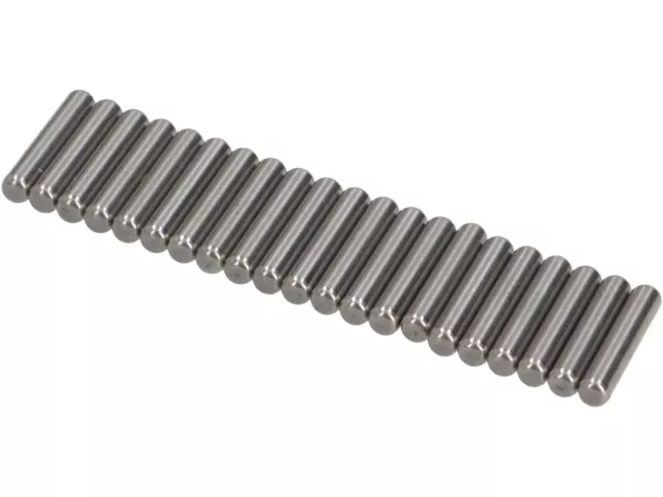 Set Jarum Bantalan Poros 2,0x11,8mm -KUALITAS OEM- Vespa PX125, PX150, PX200, T5 125cc, Cosa, Rally180 (VSD1T), Rally200 (VSE1T), Sprint150 (VLB1T), TS125 (VNL3T), GT125 (VNL2T), GTR125 (VNL2T), GL150 (VLA1T), Super, VNA, VNB, VBA, VBB - 21 buah