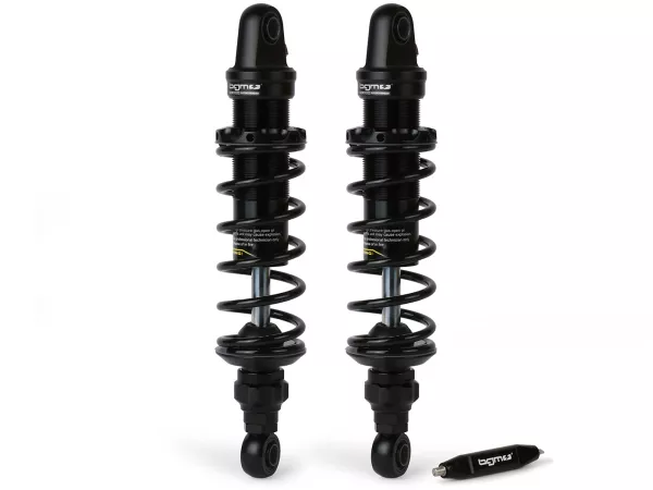Set peredam kejut depan -BGM PRO F16 SPORT- Royal Alloy, GP125-350, TG125-350 - hitam