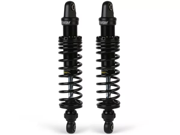 Set peredam kejut belakang -BGM PRO F16 SPORT- Royal Alloy, GP125-350, TG125-350 - hitam