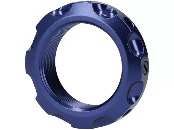 Mutter -BGM PRO -  Einstellung Federvorspannung Stoßdämpfer BGM PRO SPORT / COMPETITION- blau